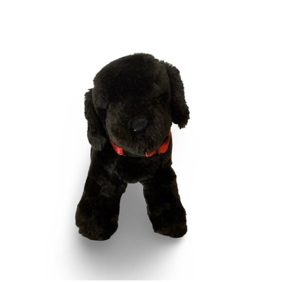 DOUGLAS Plush Toy Black Lab Puppy - Picture 2 of 6